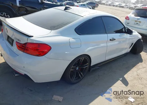 2015 BMW 435I из США, поврежденный, VIN WBA3R1C59FK194599